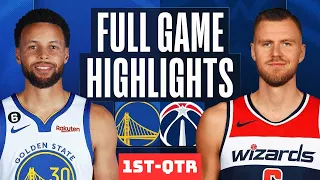 Golden State Warriors vs. Washington Wizards Highlights 1st-Qtr HD | Dec 22, 2023 | NBA Season
