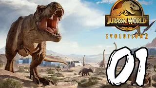 OUR OWN DINOSAUR PARK - Jurassic World Evolution 2 - Part 1