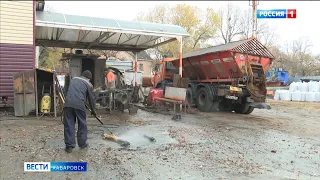 Прокуратура не довольна состоянием снегоуборочной техники в Хабаровске в преддверии зимы