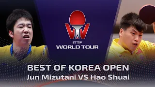 FULL MATCH - Jun Mizutani vs Hao Shuai (2009) | BEST of Korea Open