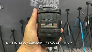 Nikon AF-S 16-85mm F/3.5-5.6G ED VR II Lens - Hand On Review