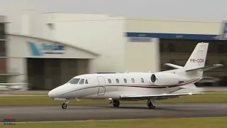 Controlador Divertido,Sensacional Decolagem Citation Excel Aeroporto De Jundiaí-SP