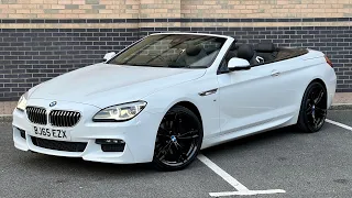 THE ULTIMATE SUMMER CRUISER? BMW 640D CONVERTIBLE WALKAROUND #640dconvertible #shorts