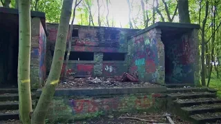 Exploring a WW2 Airbase With Decontamination Unit