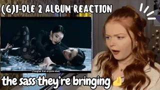 (G)I-DLE 2 Album Reaction! (Wife / Super Lady / Revenge / Doll / Vision / 7Days / Fate / Rollie)