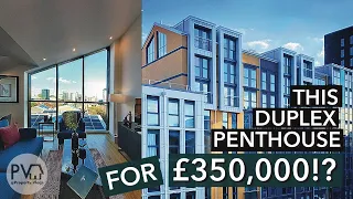 Inside a £350K New Build PENTHOUSE Birmingham Apartment Arden Gate | UK House Tour | Property Vlogs