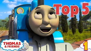 Thomas & Friends UK™ | Top 5 Cheeky Thomas Moments! | Best of Thomas Highlights | Kids Cartoon
