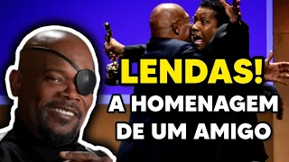 PAPAI DENZEL REVELA OS FEITOS ÚNICOS DO LENDÁRIO AMIGO SAMUEL L JACKSON