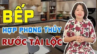 "RƯỚC TÀI LỘC" Khi bếp trong nhà ống hợp phong thủy | Phong thủy Song Hà Official