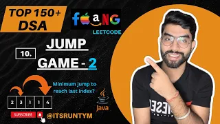 Jump Game 2 || Greedy Approach || O(n) Time Complexity || Top 150+ DSA Leetcode Coding JAVA
