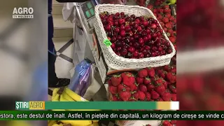 AGRO TV News – Au apărut primele cireșe pe piață