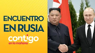 "LUCHAREMOS CONTRA EL IMPERIALISMO": Kim Jong-Un visitó a Putin en Rusia - Contigo en la Mañana