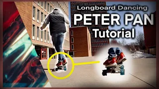 Peter Pan Longboard Cross Step TUTORIAL | Easy to learn, Difficult to Master!