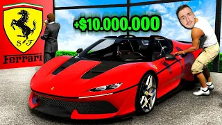 Kradu všechny FERRARI AUTA z FERRARI OBCHODU ! (GTA 5)