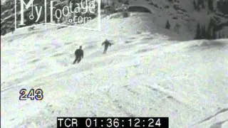 1956 Avalanche Ski Patrol Fights Way to Victims