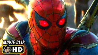 Avengers Endgame ( 2019 ) - Spider Man takes Gauntlet | Activates Instant Kill [ HD ]