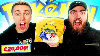 Opening the £20,000 BASE SET Pokémon Box with Miniminter! *INSANE PULLS*