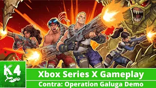 Contra: Operation Galuga - Early Gameplay on Xbox Series X