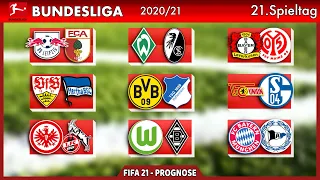 [PS5] FIFA 21: Spieltag 21 (inkl. Samstagskonferenz) - 20/21 Bundesliga Prognose l Deutsch [FULL HD]