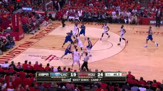 Clippers And Rockets Battle Above the Rim in Game 7