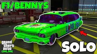 *UPDATED* GTA 5 SOLO CAR MERGE GLITCH- F1/BENNY’S ON CARS 1.67! NO NET CUT