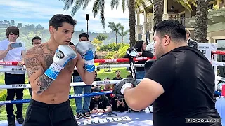 THE FULL RYAN GARCIA TRAINING WORKOUT FOR GERVONTA DAVIS - SHOWS INSANE POWER, SPEED, & FOCUS!