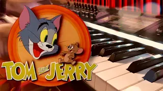 Tom and Jerry Theme Song on piano - Vielen Dank für die Blumen [German Version]
