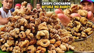 Crispy Chicharon Bituka ng Baboy! Kanto Fried Chicharon!