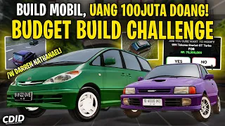 MEMBELI MOBIL BUDGET 100 JUTA di CDID ! BUDGET BUILD CHALLENGE - Car Driving Indonesia V1.6