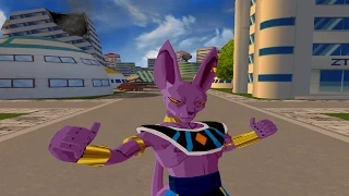 *Remake* Bills (Beerus) vs Goku SSJGod / Vegeta SSJGod/ Whis | Dragon Ball Z Budokai Tenkaichi 3 MOD