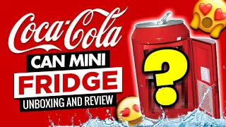 Coca Cola Can Mini Fridge By Koolatron COKE CC10G. Unboxing & Review.
