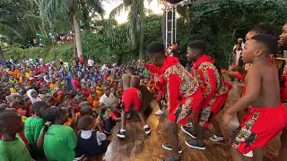 Ghetto Kids Performing live at Uganda Wildlife Education Center