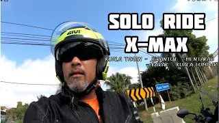 Solo Ride Yamaha X-Max 250 melalui jalan lama Kuala Tahan - KL... @anuarnorick