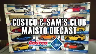 2018 Costco & Sam's s Club - Maisto 1/18 Diecast Model Cars