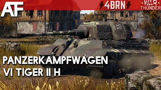 War Thunder - Panzerkampfwagen VI Tiger II Henschel | Gameplay Tanky CZ/SK