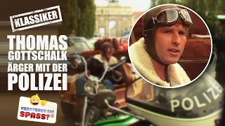 Thomas Gottschalk in der Verkehrskontrolle (Klassiker von 1983) | Verstehen Sie Spaß?