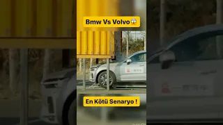 Bmw vs Volvo crash test #viralvideo virel #volvos60 #bmw #youtubeshort