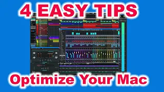 4 Easy Tips To Optimize  Your Mac For Audio Production