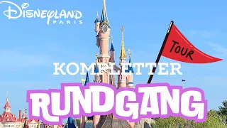 Disneyland Paris Park KOMPLETTER Rundgang! Jeder Themenbereich - One-Shot-Video inkl. Tipps & Tricks