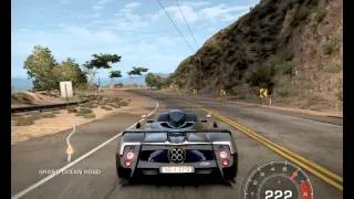 Need for Speed: Hot Pursuit HD Gameplay Test Drive Pagani Zonda cinque NFS Edition