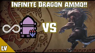 Infinite Dragon Ammo vs Behemoth! | MHW: Iceborne