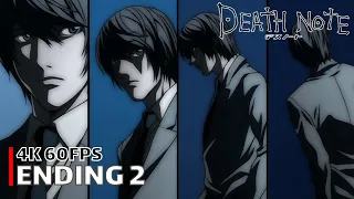 Death Note - Ending 2 [4K 60FPS | Creditless | CC]