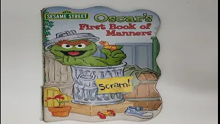 Oscar's First Book of Manners - Books for kids Read aloud! Story Time | Sesame Street|#brightkidshub