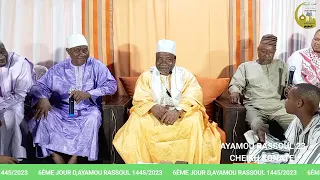 AYAMOU RASSOUL 23 JOUR 6 avec le CHEIKH ABOUBAKAR KONATE deTreichville