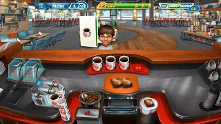 Cooking fever (Michelle's cafe level 1 to 5) 3 Stars ⭐⭐⭐