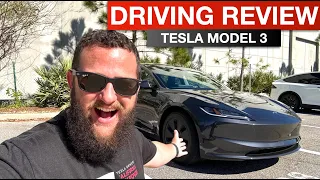 Tesla Model 3 Refresh Driving Review - Is It Any Good?!?!