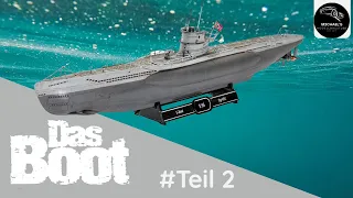 We are building "Das Boot" in 1/144 from Revell - The hull