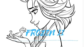 FROZEN II coloring video