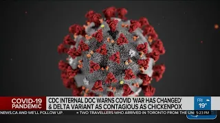 CDC internal report warns COVID-19 ‘war has changed’