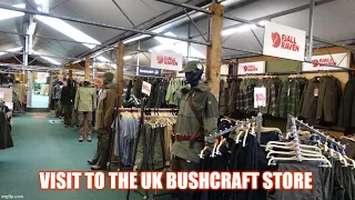 Uk Bushcraft store visit